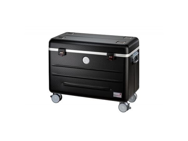 Parat 208.650-15101, Vogn for håndtering av bærbare enheter, Sort, Nettbrett, USB, 26,7 cm (10.5"), 100 - 240 V Sort