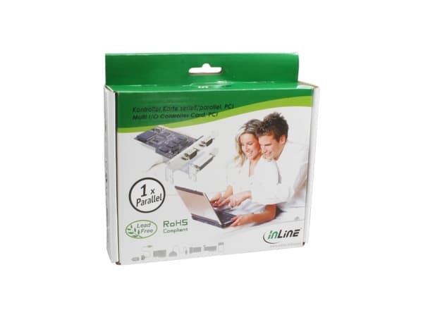 InLine 66630I, PCI, MCS9865, Langallinen, 1.5 MBps, DOS 6.22, Windows 2000, XP 32/64-bit, Server 2003 32/64-bit, Vista 32/64-bit, Server 2008...