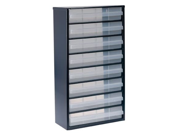 raaco Cabinet 1208-03, Blå, Stål, 8 skuffer, 29,7 kg, 306 mm, 150 mm