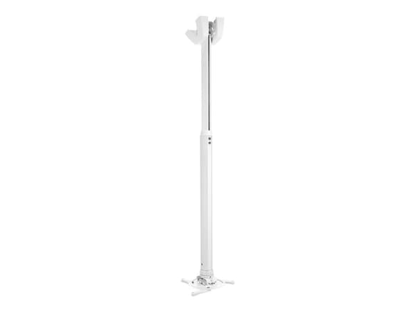 Vogel's PPC 1585 - Monteringssett (takmontering, kontaktplate, teleskopstang) - for projektor - hvit - takmonterbar