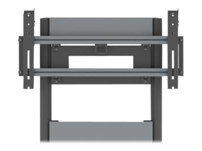 SMS Presence Wall/Floor Fixed - Monteringskomponent (2 konsoler, horisontell konsol) - för platt panel - låsbar - skärmstorlek: från 46 tum - stativ,
