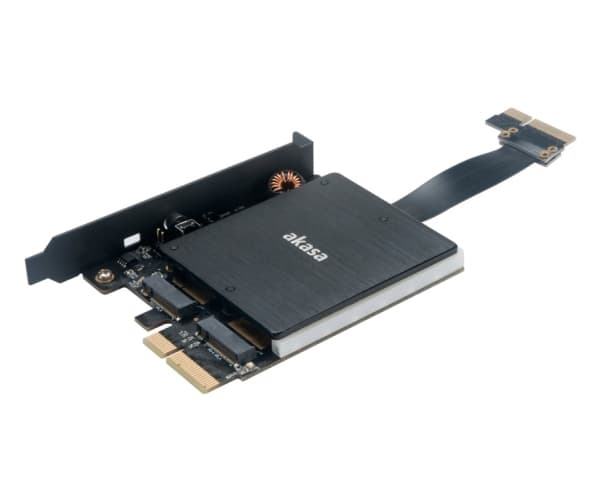 Akasa AK-PCCM2P-04 - Lagringskontroller - M.2 - M.2-kort - PCIe 3.0 x4