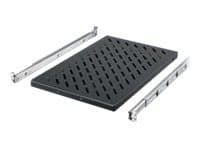 Rittal DK 5501.715, Musta, Terästä, 100 kg, 1.5U, TS IT, TE, 48,3 cm (19")