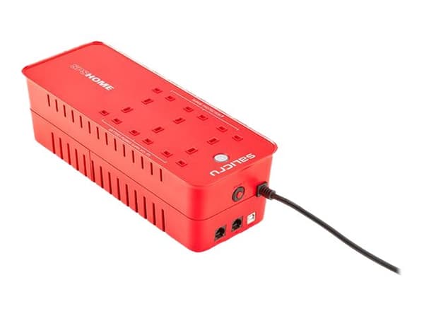SALICRU SPS HOME 850 - UPS - AC 230 V - 490 watt - 850 VA - blysyre - USB - utgangskontakter: 6 - aktiv PFC