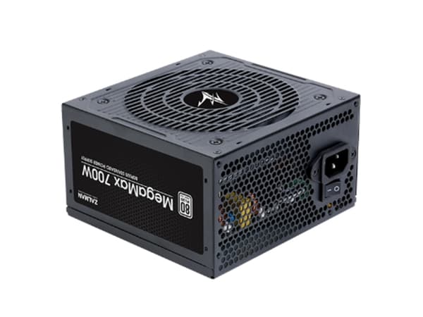 ZALMAN MegaMax ZM700-TXII - Strømforsyning (intern) - ATX12V 2.31 - 80 PLUS - AC 200-240 V - 700 watt - aktiv PFC