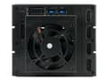 Pikkukuva 4 / 5: FANTEC BP-T3141 - Sisäinen RAID-laite - 2,5" / 3,5" jaettu - SATA 6Gb/s / SAS 6Gb/s - SAS 6Gb/s, SATA 6Gb/s - musta