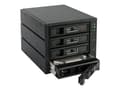 Pikkukuva 1 / 5: FANTEC BP-T3141 - Sisäinen RAID-laite - 2,5" / 3,5" jaettu - SATA 6Gb/s / SAS 6Gb/s - SAS 6Gb/s, SATA 6Gb/s - musta