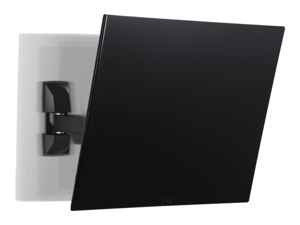 Hama FULLMOTION TV Wall Bracket, 1 star - Monteringssett (svingarm veggfeste) - for LCD-skjerm - stål - svart - skjermstørrelse: 19"-48"