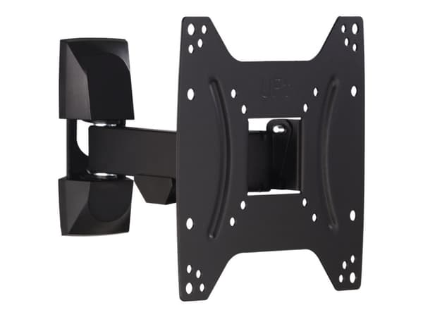Hama FULLMOTION TV Wall Bracket, 1 star - Monteringssett (svingarm veggfeste) - for LCD-skjerm - stål - svart - skjermstørrelse: 19"-48"