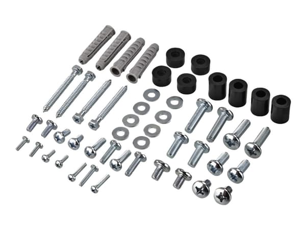 Hama FULLMOTION TV Wall Bracket, 1 star - Monteringssett (svingarm veggfeste) - for LCD-skjerm - stål - svart - skjermstørrelse: 19"-48"