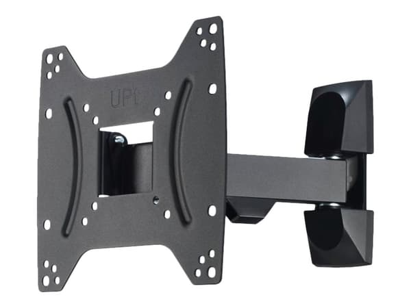 Hama FULLMOTION TV Wall Bracket, 1 star - Monteringssett (svingarm veggfeste) - for LCD-skjerm - stål - svart - skjermstørrelse: 19"-48"