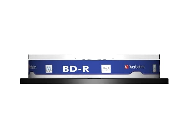 Verbatim M-Disc 4x, 25 GB, BD-R, Akseli, 10 kpl