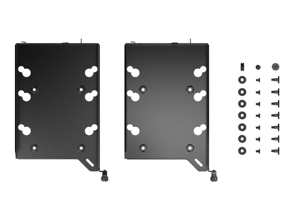 Fractal Design FD-A-TRAY-001, Universaali, Kiintolevyn kiinnike, Terästä, Musta, 2.5,3.5", Define 7 Define 7 XL