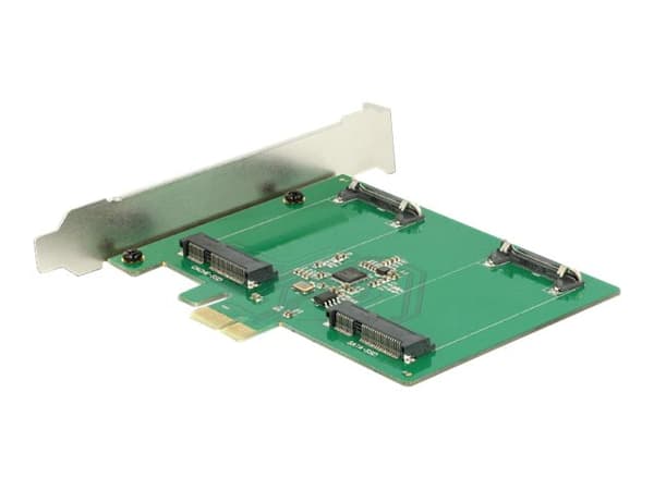 Delock - Lagringskontroll - 2-kanals - SATA 6 Gb/s - PCIe 2.0 x1