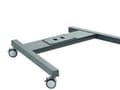 Miniatyrbilde 5 av 5: Vogel's PFT 8520 - Monteringskomponent (vognsokkel) - for flatpanel - svart