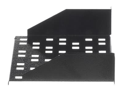 Netrack Equipment Shelf - Hylla för rack - träkol - 1U - 10"