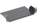 Miniatyrbild 5 av 5: Netrack Equipment Shelf - Hylla för rack - träkol - 1U - 10"