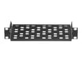 Miniatyrbild 2 av 5: Netrack Equipment Shelf - Hylla för rack - träkol - 1U - 10"