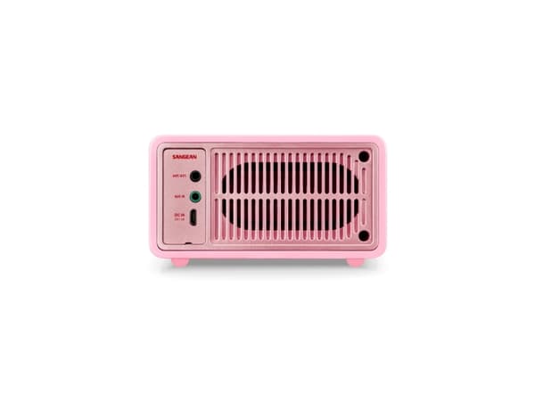 Sangean WR-7, Bærbar, FM, 4 O, 1,27 cm (0.5"), Rosa, Gutt/Jente