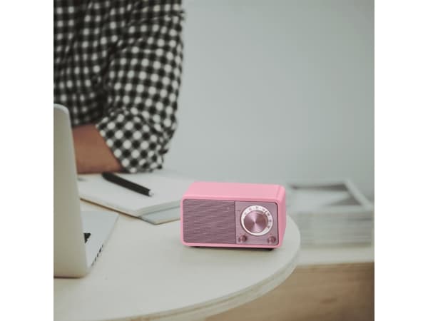 Sangean WR-7, Bærbar, FM, 4 O, 1,27 cm (0.5"), Rosa, Gutt/Jente
