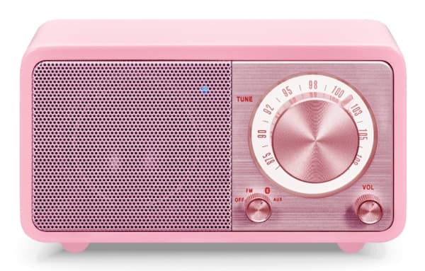Sangean WR-7, Bærbar, FM, 4 O, 1,27 cm (0.5"), Rosa, Gutt/Jente