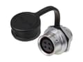 Miniatyrbilde 3 av 3: Weipu SF1212/S4 Rundstik Kobling, lige Samlet poltal: 4 Serie (rundstikforbindelse): SF12 1 stk