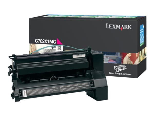 Lexmark - Ekstra høy ytelse - magenta - original - tonerpatron LCCP, LRP - for Lexmark C782dn, C782dtn, C782n, X782e, X782e MFP, X782e Page Plus Solu