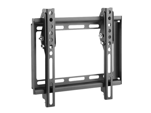 LogiLink BP0035, 58,4 cm (23"), 106,7 cm (42"), 50 x 50 mm, 200 x 200 mm, -8 - 0°, Svart, Rostfritt stål