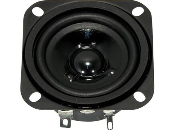 Visaton FR 58, Kokoäänialueen kaiutin, 10 W, Suorakulmainen, 12 W, 4 O, 120 - 20000 Hz