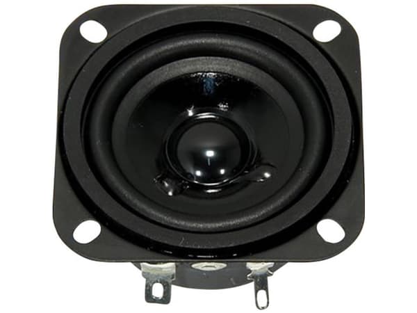 Visaton FR 58, Kokoäänialueen kaiutin, 10 W, Suorakulmainen, 12 W, 4 O, 120 - 20000 Hz