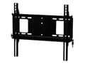 Miniatyrbilde 2 av 5: Peerless PFL650 - Monteringssett (sideskiftstilbehør, låsestang) - for flatpanel - svart - skjermstørrelse: 37"-75" - monteringsgrensesnitt: 700 x 40