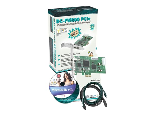 Dawicontrol DC-FW800 PCIe - videoopptaksadapter
