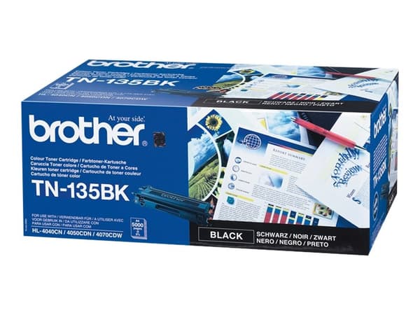 Brother TN135BK - Svart - original - tonerpatron - for Brother DCP-9040, 9042, 9045, HL-4040, 4050, 4070, MFC-9420, 9440, 9450, 9840