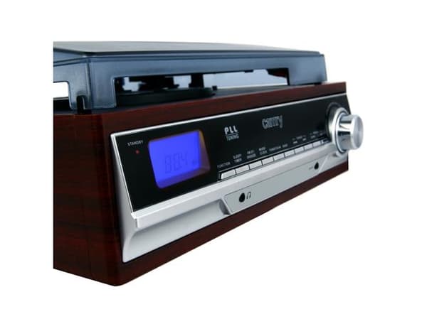 Camry Premium CR 1168 pladespiller Sort, Træ
