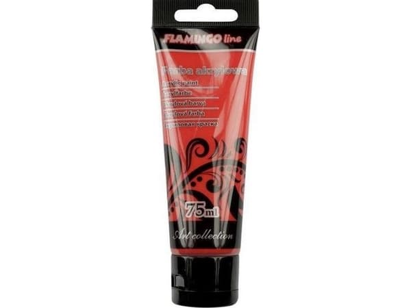 Titan Farba akrylowa 75ml 027 czerwona