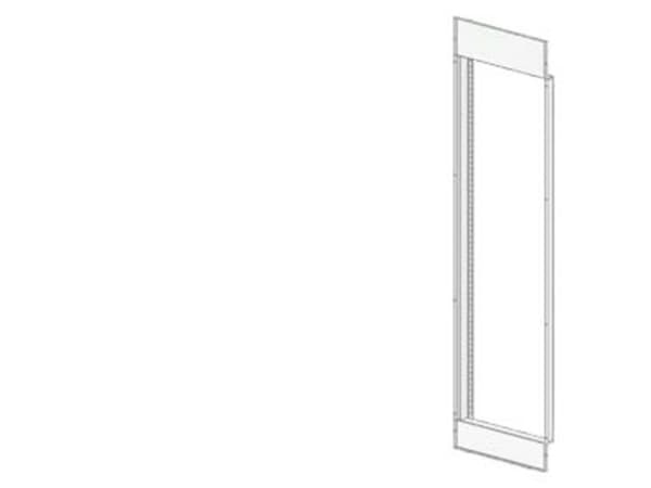 Siemens 8PQ2000-6BA03 Täckningsramar Stålplatta Ljusgrå 1 st