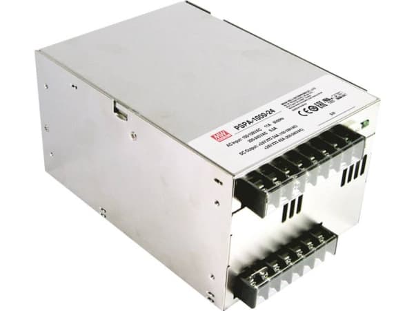 MEAN WELL PSPA-1000-12, 90 - 264 V, 1000 W, 12 V, 80 A, RoHS, 120 mm