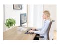 Miniatyrbilde 5 av 5: Fellowes Clarity Adjustable Monitor Riser - Stativ - for Skjerm - akryl - blank - skrivebord