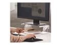 Miniatyrbilde 2 av 5: Fellowes Clarity Adjustable Monitor Riser - Stativ - for Skjerm - akryl - blank - skrivebord