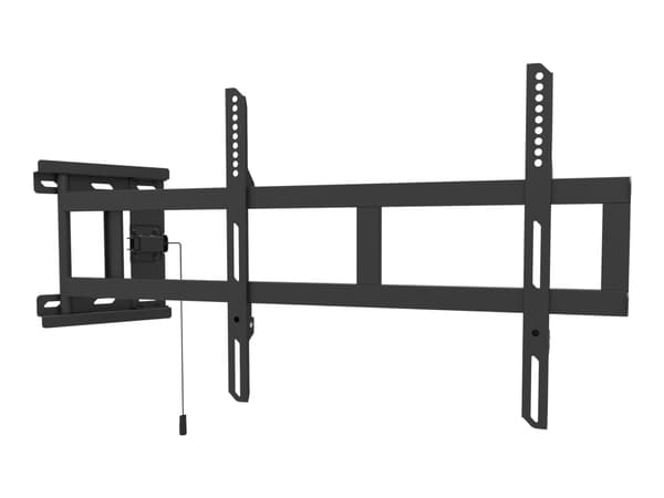 Multibrackets M Universal Swing Arm - Monteringssett (svingarm) - for flatpanel - stål - svart - skjermstørrelse: 26"-47"