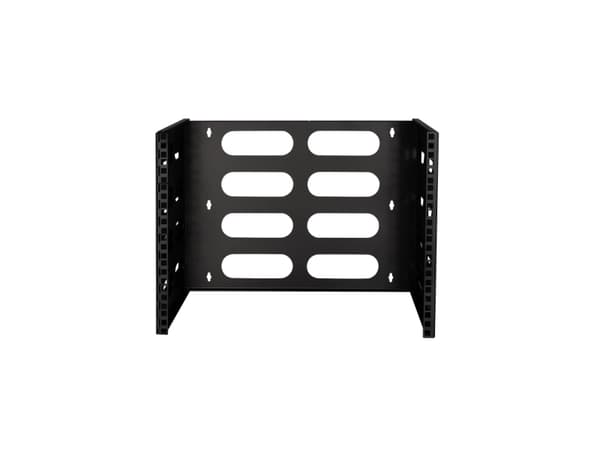 LogiLink W08B40B, Monteringsskena, Svart, 12 kg, 8U, 48,3 cm (19"), 494 mm
