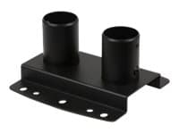 Peerless-AV Modular Series MOD-CPF2 - Monteringskomponent (tak/gulv dobbelstangplate) - for flatpanel / projektor - svart pulverjakke - skjermstørrel