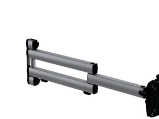Novus TSS Folding Arm III XL 800 - Monteringskomponent (leddarm) - for LCD-skjerm - sølv, antrasitt - søyle