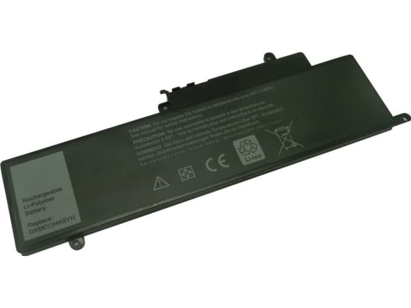 CoreParts - Batteri til bærbar PC (tilsvarer: Dell GK5KY, Dell 04K8YH, Dell 4K8YH, Dell 0WF28) - litiumpolymer - 3-cellers - 3200 mAh - 36 Wh - for D