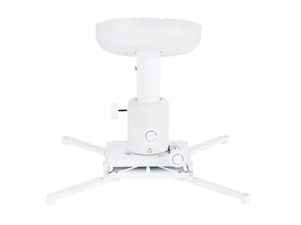 Multibrackets M Universal Projector Ceiling Mount 900-1600 med Finjustering - Monteringssæt (til loftmontering) - for projektor - aluminium - hvit -