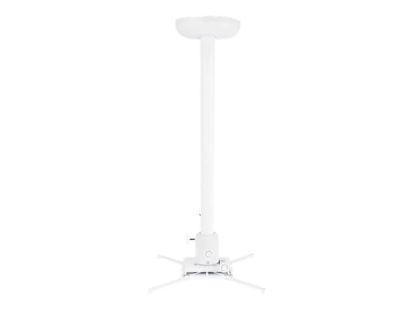 Multibrackets M Universal Projector Ceiling Mount 900-1600 med Finjustering - Monteringssæt (til loftmontering) - for projektor - aluminium - hvit -