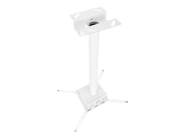 Multibrackets M Universal Projector Ceiling Mount 900-1600 med Finjustering - Monteringssæt (til loftmontering) - for projektor - aluminium - hvit -