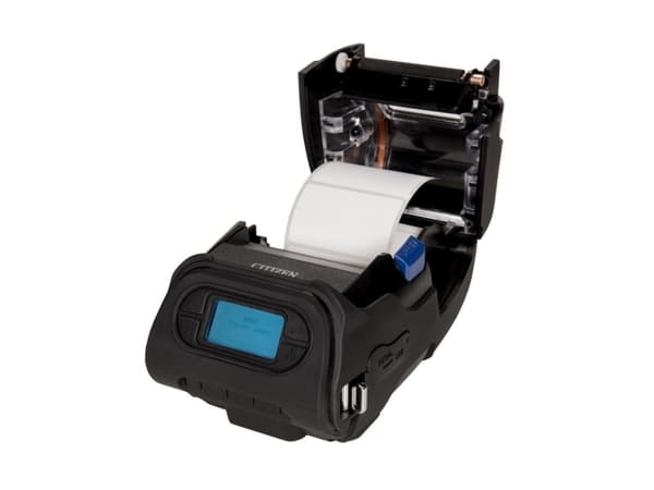 Citizen CMP-25L, Termisk, 203 x 203 DPI, 127 mm/sek, Ledning & Trådløs, Lithium-Ion (Li-Ion), Sort