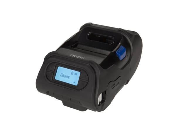 Citizen CMP-25L, Termisk, 203 x 203 DPI, 127 mm/sek, Ledning & Trådløs, Lithium-Ion (Li-Ion), Sort