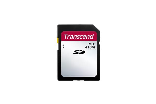 Transcend SD410M, 2 GB, SD, MLC, 95 MB/s, 20 MB/s, Staattisen purkauksen (ESD) suoja